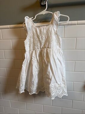 GAP White Eyelet Sundress for Girls